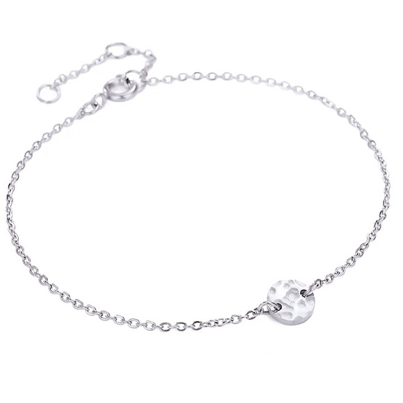 🔵𝟲𝟱%𝗢𝗙𝗙 𝗯𝘂𝗻𝗱𝗹𝗲𝘀 𝟯+🔵 NEW Tiny Coin Stainless Steel Bracelet - Picture 9 of 13